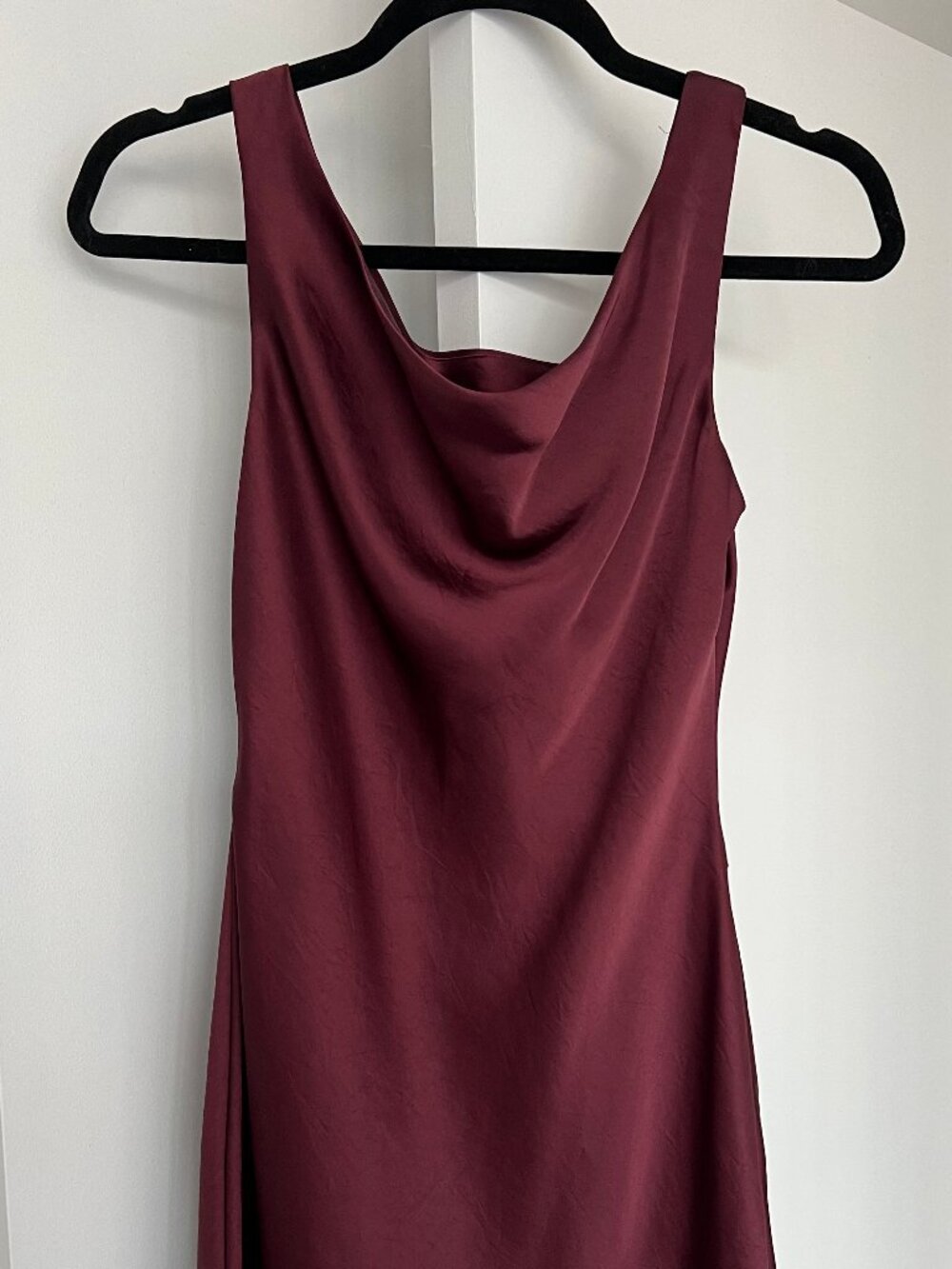 Aritzia Wilfred Bravo Satin Dress